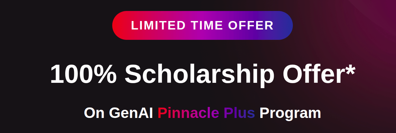 100% Scholarship Offer