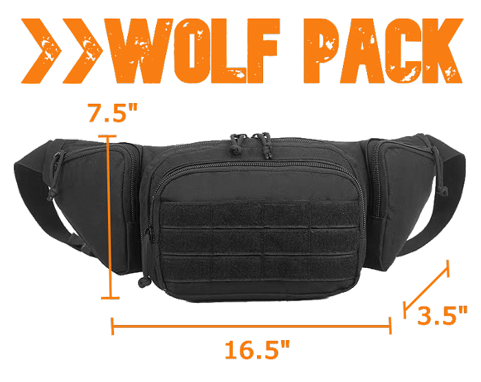 Wolf Pack Fanny Pack