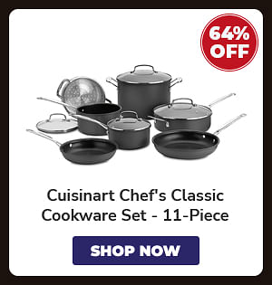 Cuisinart Chef's Classic Nonstick Cookware Set - 11-Piece