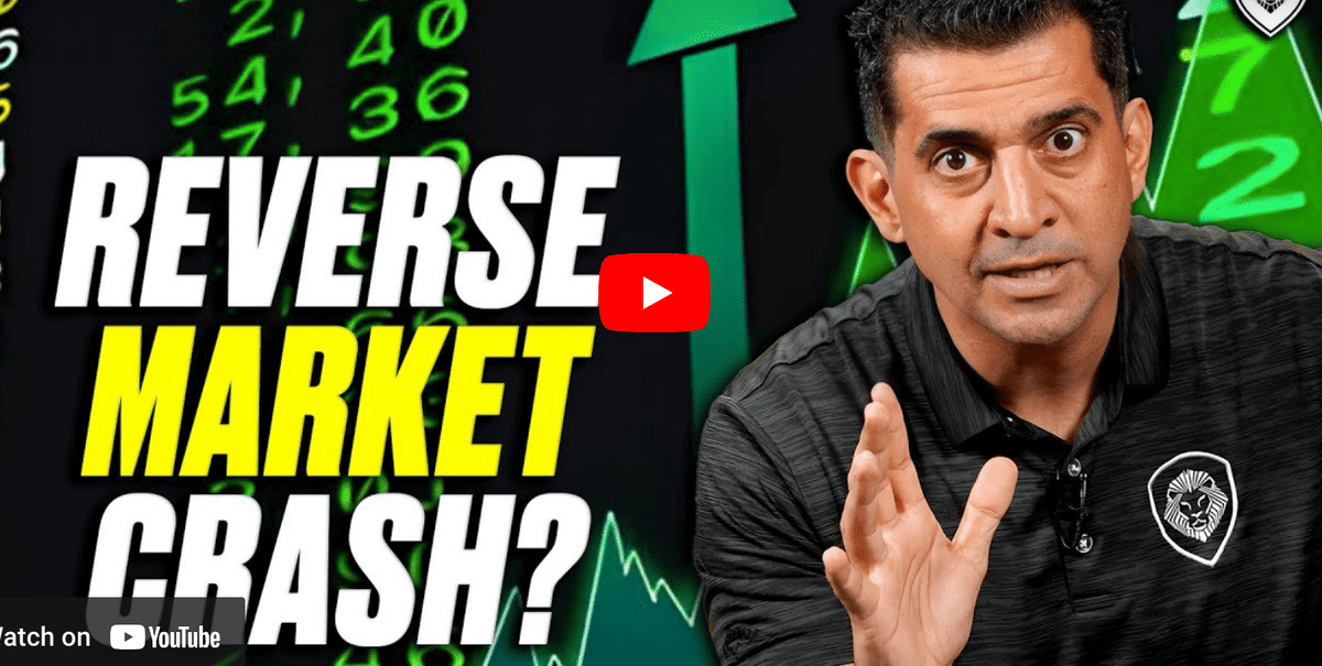 Reverse market crash