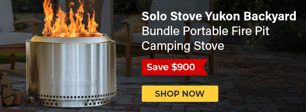 Solo Stove Yukon Backyard Bundle - Portable Fire Pit Camping Stove