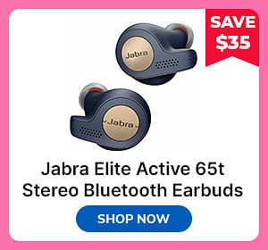 Jabra Elite Active 65t Stereo Bluetooth Earbuds