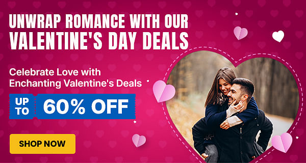 Happy Valentine's Day | Up to 60% Off