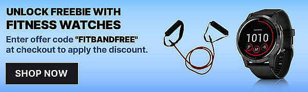 Freebie with Fitness Watch Banner